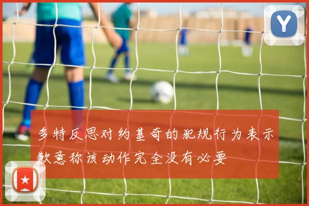 多特反思对约基奇的犯规行为表示歉意称该动作完全没有必要
